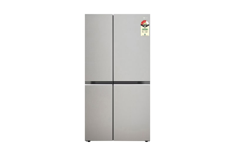 LG GL-B257EUS3 Side by Side Refrigerators front view