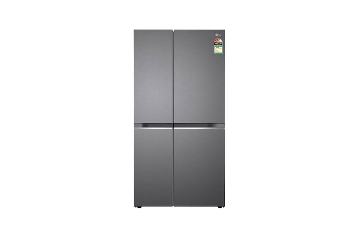 Front view of LG Refrigerators, Side by side refrigerators GL-B257HDS3