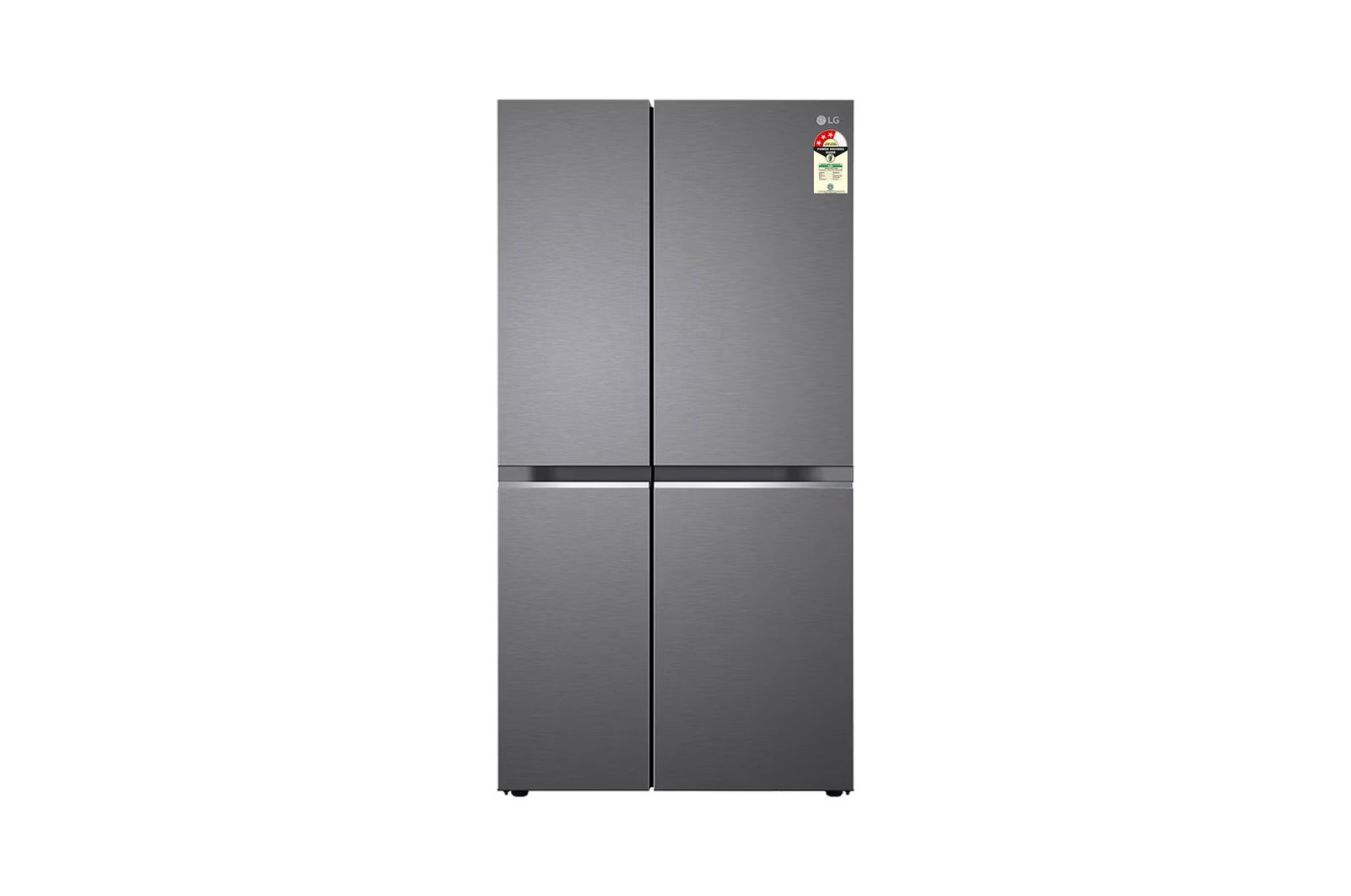 Front view of LG Refrigerators, Side by side refrigerators GL-B257HDSY