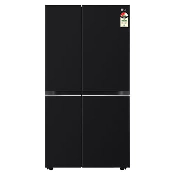 LG GL-B257HWBY Side by Side Refrigerators front view