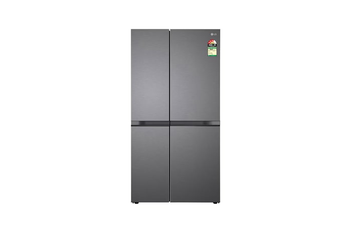 Front view of LG Refrigerators, Side by side refrigerators GL-B257JDS3
