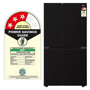 refrigerators open view with food