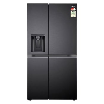 LG GL-L257CMC3 Side by Side Refrigerators front view