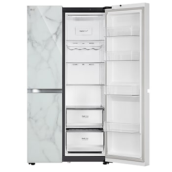 front right open view