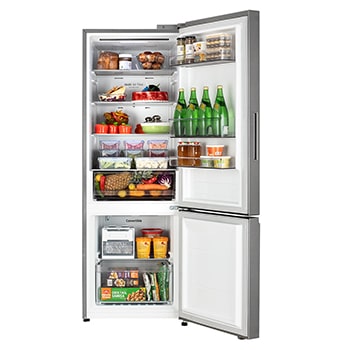 door open with food view
