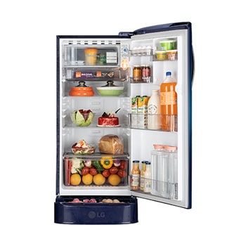 front open with food