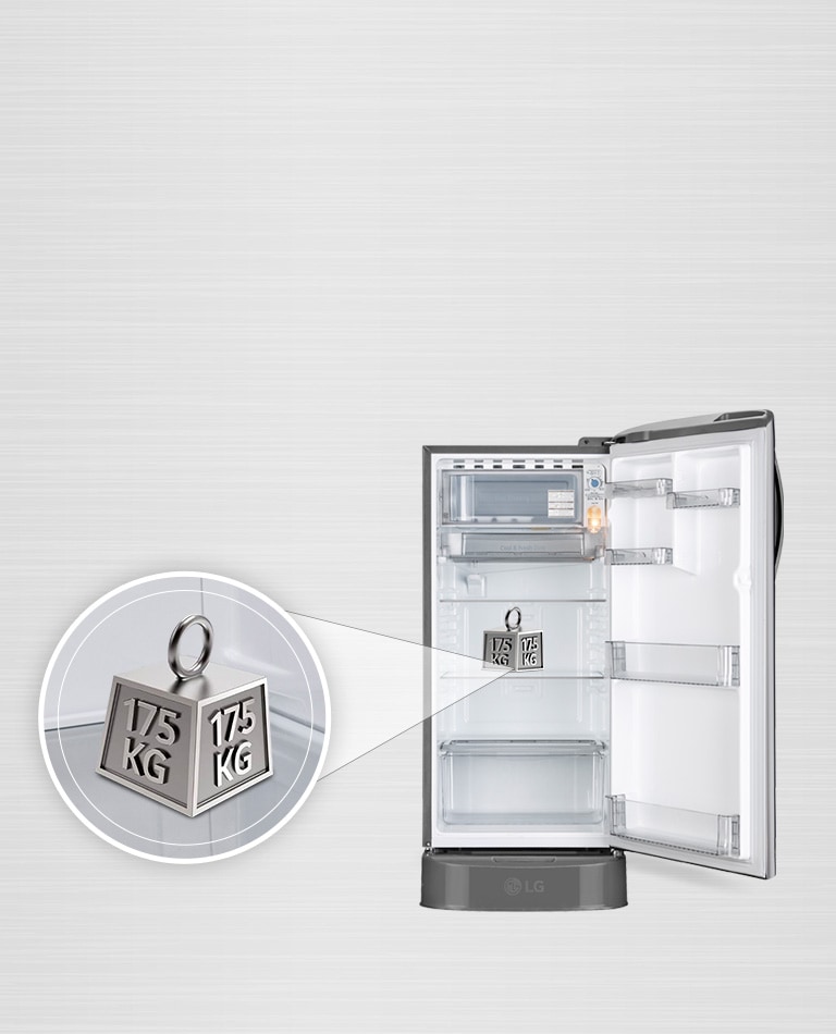 Spillproof toughened glass shelves​