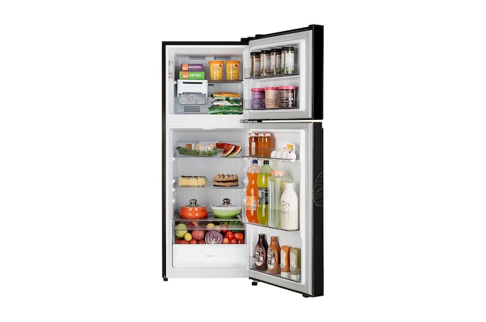 front open with food view