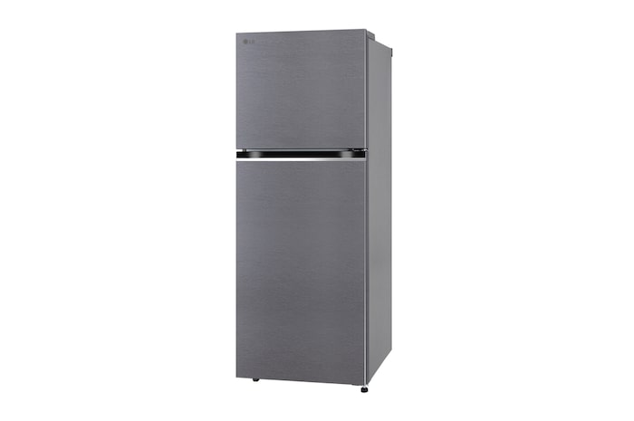 LG 322 L Double Door Refrigerator, Smart Inverter Compressor, Smart Diagnosis, Auto Smart Connect, Dazzle Steel, 2 Star, GLT3226SNDS