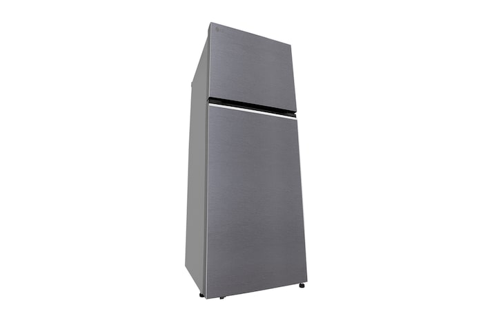 LG 322 L Double Door Refrigerator, Smart Inverter Compressor, Smart Diagnosis, Auto Smart Connect, Dazzle Steel, 2 Star, GLT3226SNDS