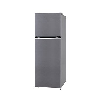 LG 343L Double Door Refrigerator, Convertible, Smart Diagnosis™, Shiny Steel Finish, Dazzle Steel, 2 Star, GLT3426SNDS