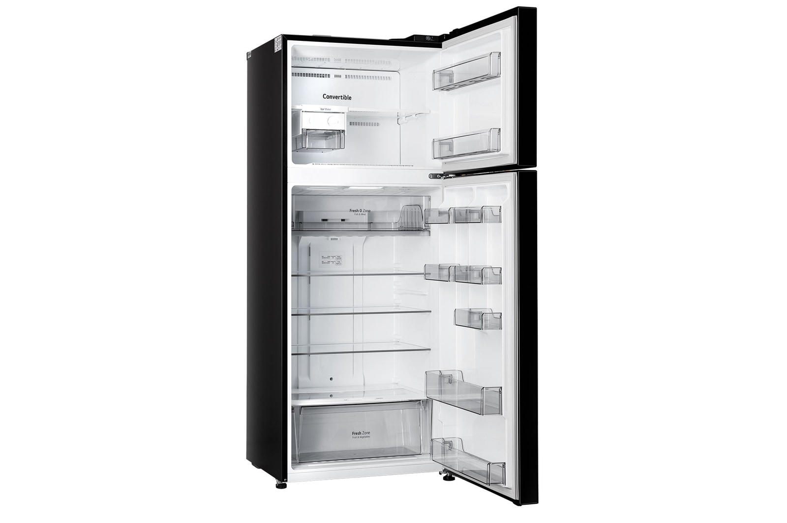 left view with door open