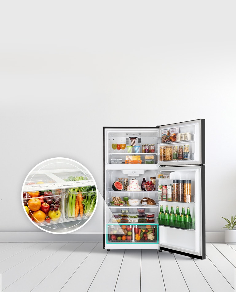 Separate Boxes for fruits Vegetables