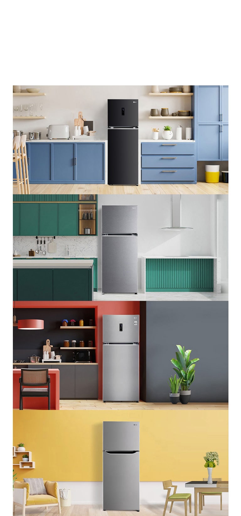 Chill In Style with LG Double-Door Refrigerators