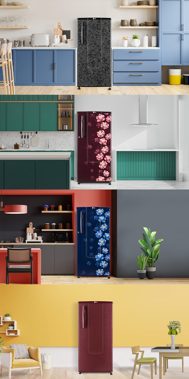  LG Single-Door Refrigerators