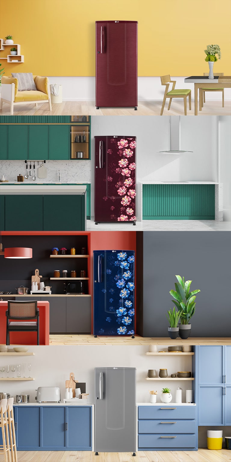  LG Single-Door Refrigerators