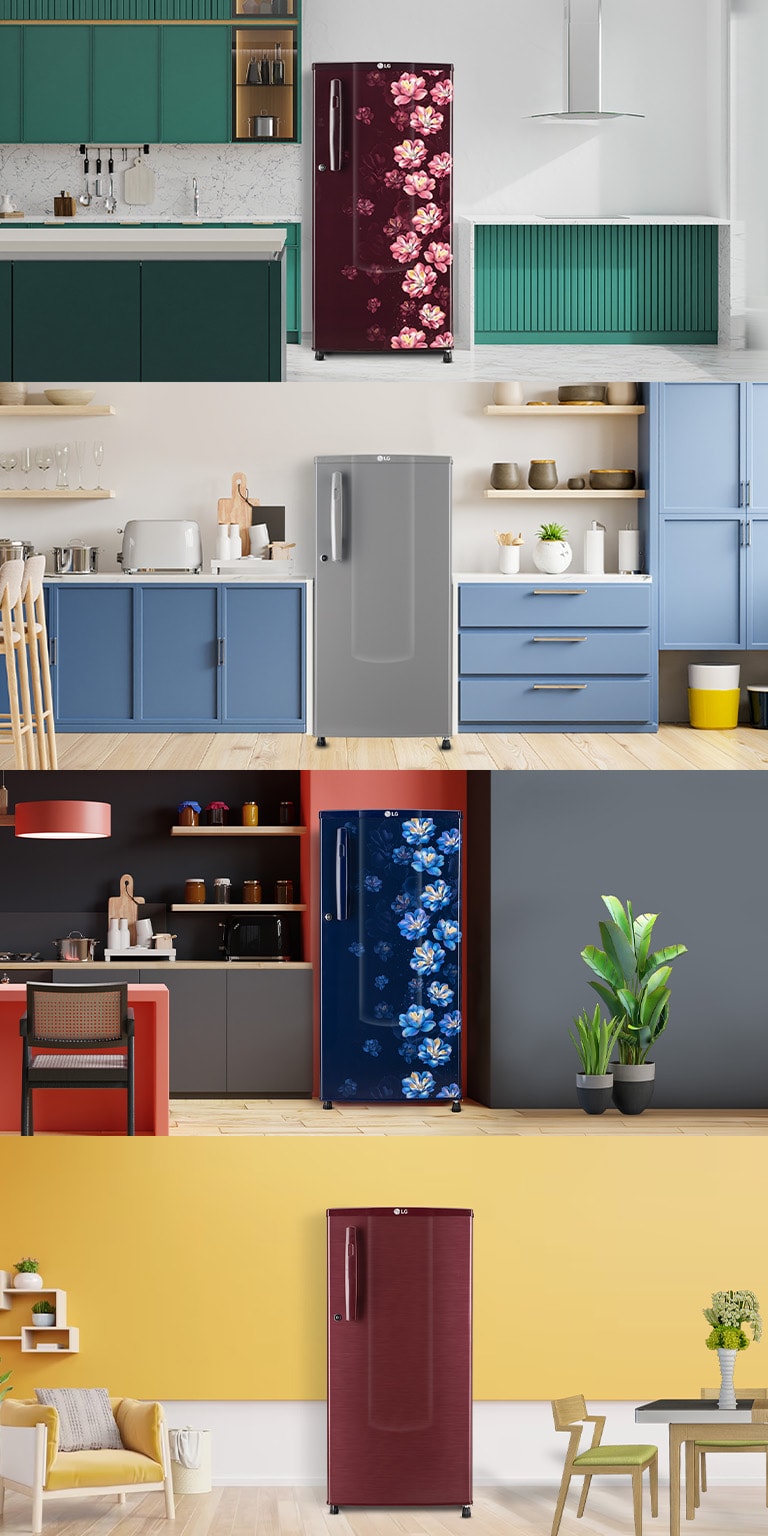  LG Single-Door Refrigerators
