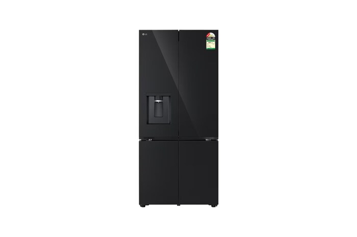 Front view of LG Refrigerators, French door refrigerators GV-F25FFGHB