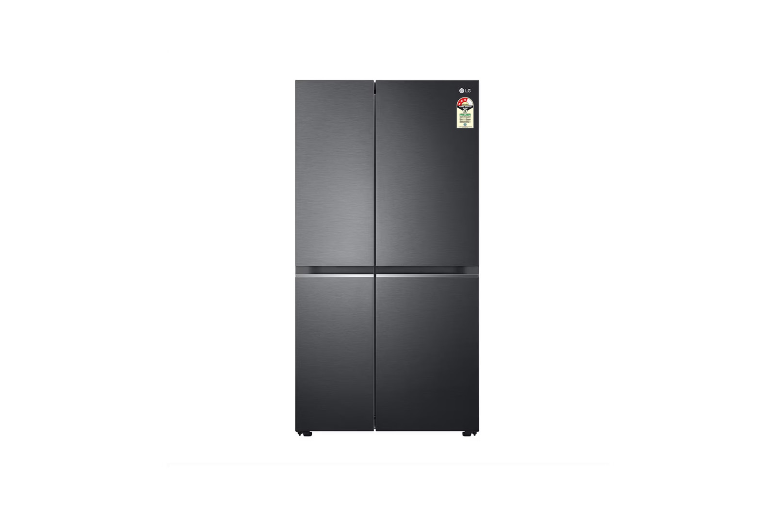 LG GL-B257EMC3 Side by Side Refrigerators front view