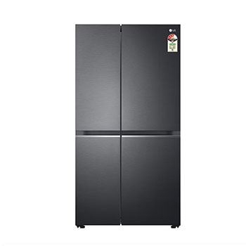 LG GL-B257EMC3 Side by Side Refrigerators front view