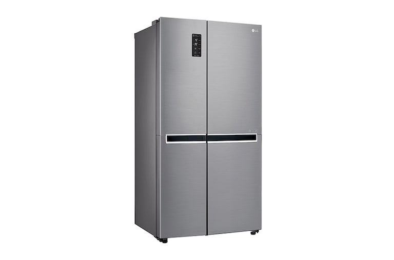 LG 687L Side by Side Smart Inverter Refrigerator in Platinum Silver Color, GC-B247SLUV