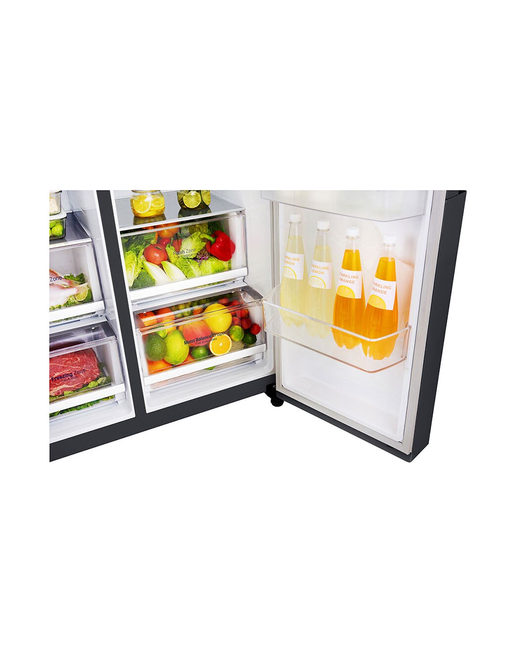 Buy 687L Side by Side Door Refrigerator GCB247SQUV LG IN
