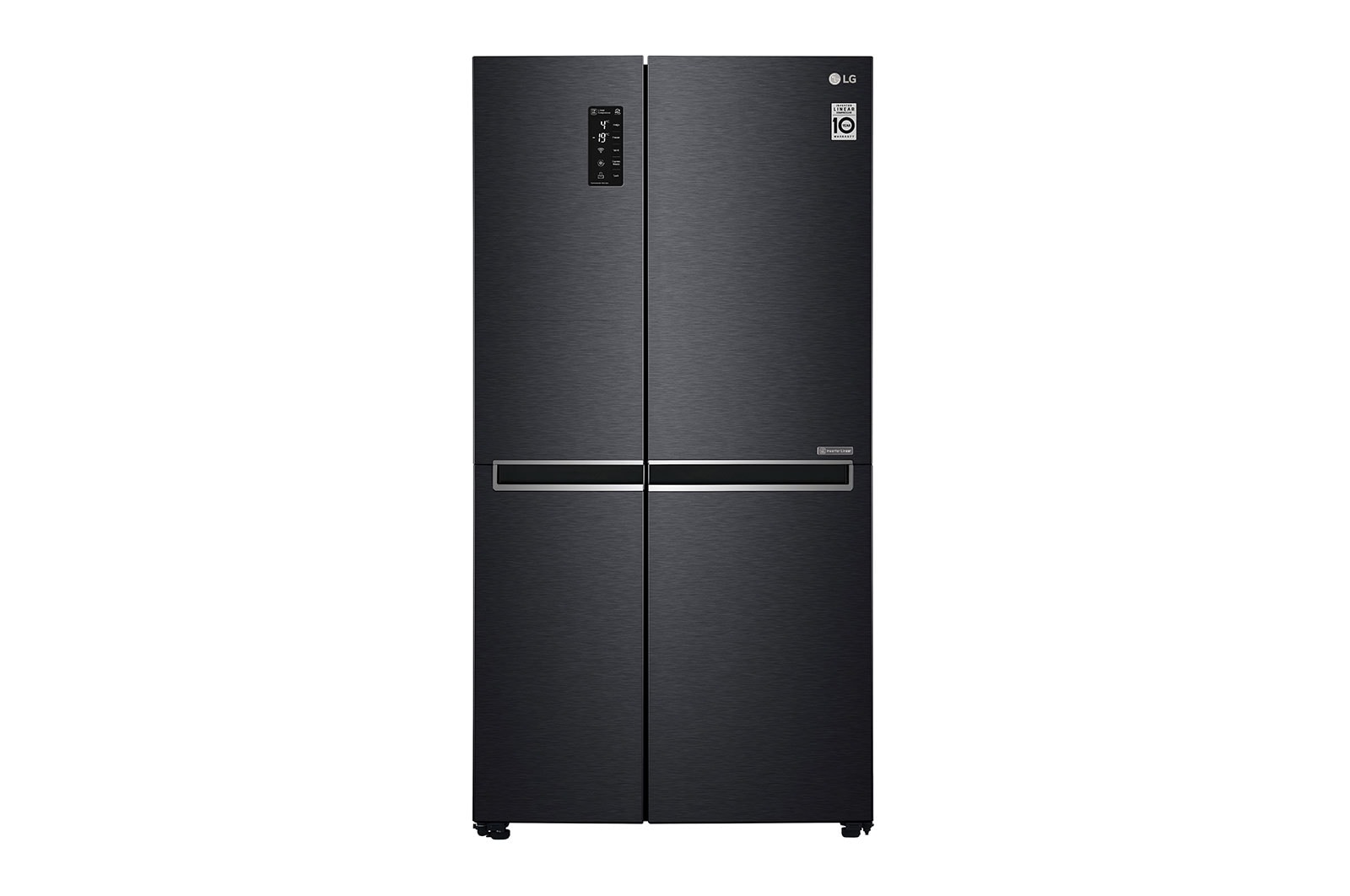 LG GC-B247SQUV side by side refrigerator front view