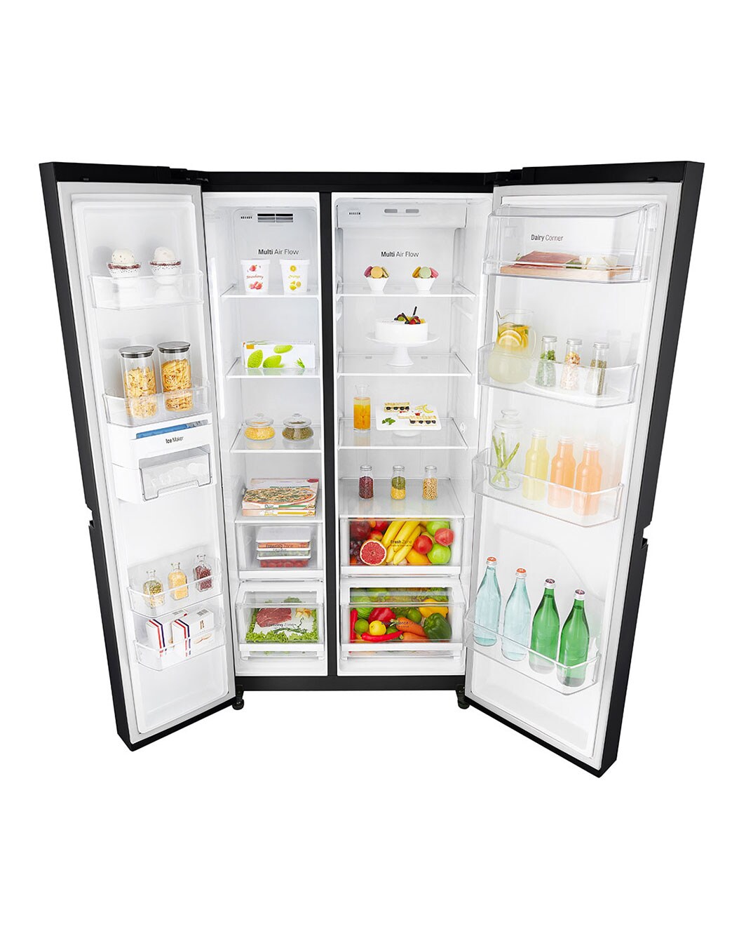 Buy 687L Side by Side Door Refrigerator GCB247SQUV LG IN