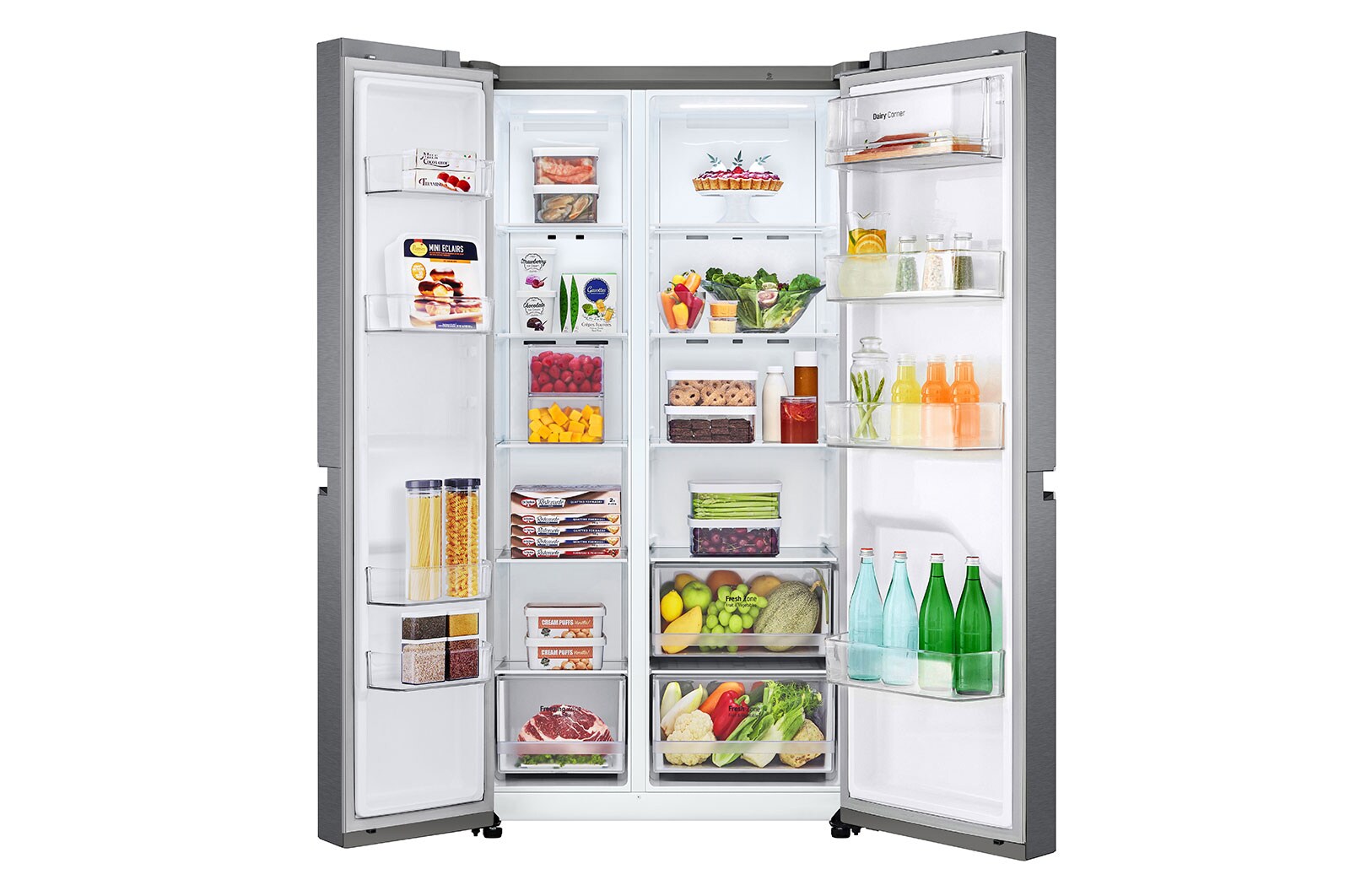 Buy 688L SideBySide Refrigerator GCB257KQDV LG IN