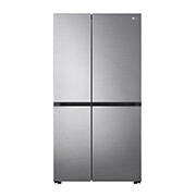 LG 694L, Side by Side Refrigerator with Smart Inverter Compressor, Hygiene Fresh+™, DoorCooling+™, Smart Diagnosis™, GC-B257SLUV