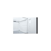 LG 694L, Side-by-Side Refrigerator with Smart Inverter Compressor, DoorCooling+™, Mate Black Color, Smart Diagnosis™, GC-B257SQUV
