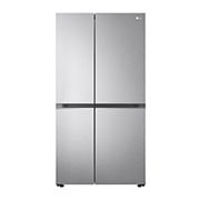 LG 833L, Side by Side Refrigerator with Smart Inverter Compressor, Hygiene Fresh+™, Door Cooling+™, Smart ThinQ™, Brushed Steel Finish, GC-B307SSVL