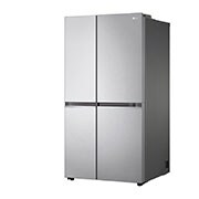 LG 833L, Side by Side Refrigerator with Smart Inverter Compressor, Hygiene Fresh+™, Door Cooling+™, Smart ThinQ™, Brushed Steel Finish, GC-B307SSVL