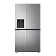 LG GC-L257SL4L side by side refrigerator front view