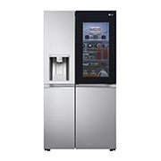 LG Knock Twice, See Inside, 674 Ltr InstaView Door-in-Door™, Side-by-Side Refrigerator with Inverter Linear Compressor, DoorCooling+™, GC-X257CSES