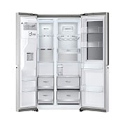 LG Knock Twice, See Inside, 674L InstaView Door-in-Door™, Side-by-Side Refrigerator with Inverter Linear Compressor, DoorCooling+™, GC-X257CSES