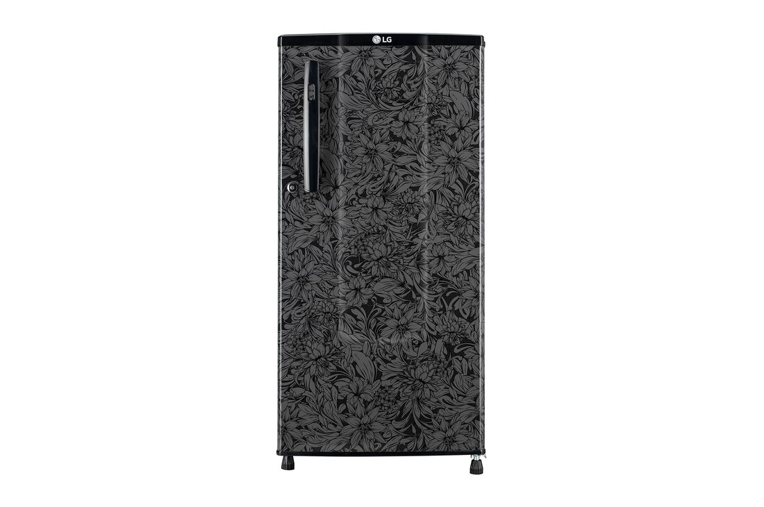 LG GL-B181OFGB single door refrigerator front view