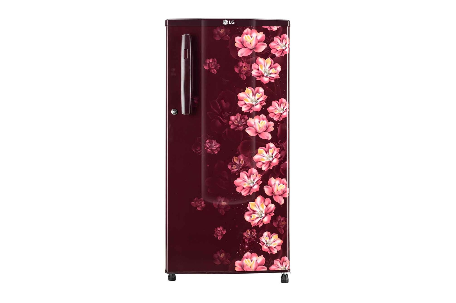 LG gl-b181osjb single door refrigerator front view