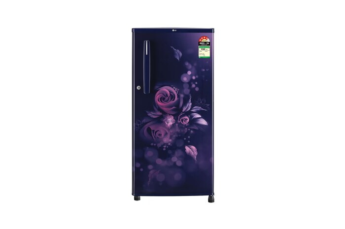 Front view of LG Refrigerators, Single door refrigerators GL-B199OBEY