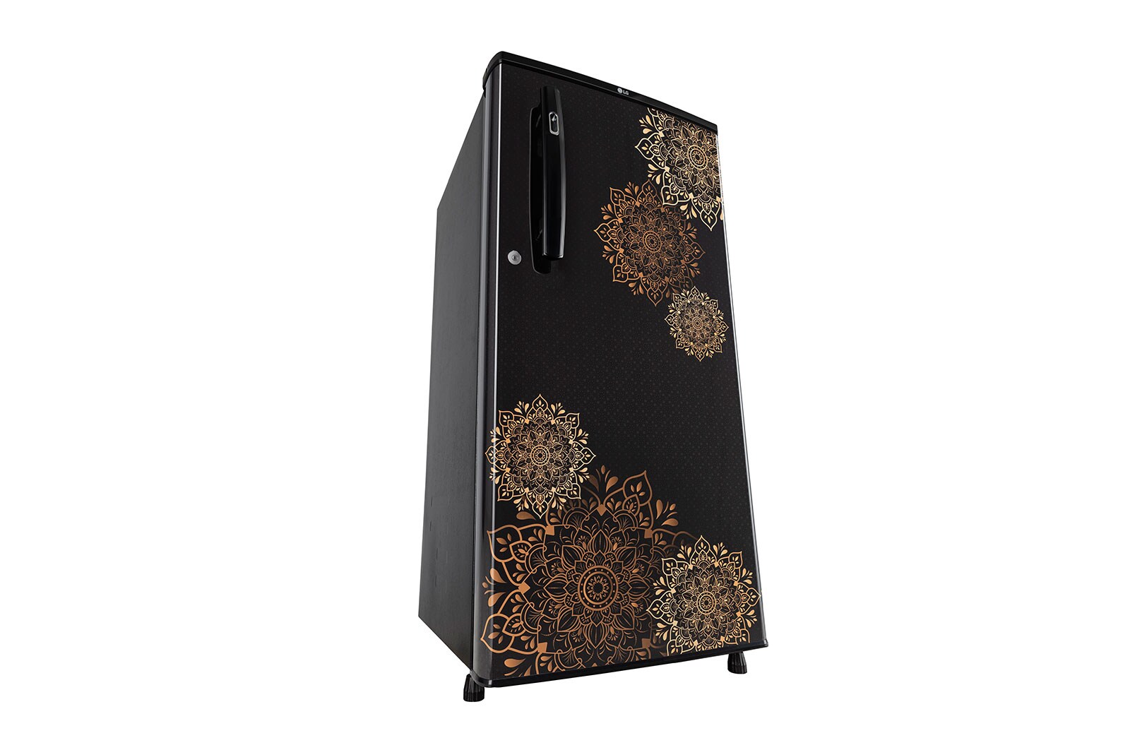LG 185L, 3 Star, Ebony Regal Finish, Direct Cool Single Door Refrigerator, GL-B199OERD