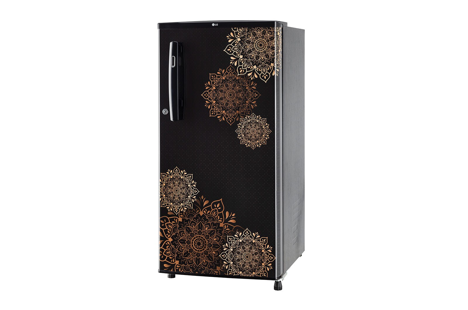 LG 185L, 3 Star, Ebony Regal Finish, Direct Cool Single Door Refrigerator, GL-B199OERD