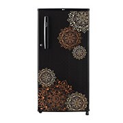 LG 185L, 3 Star, Ebony Regal Finish, Direct Cool Single Door Refrigerator, GL-B199OERD