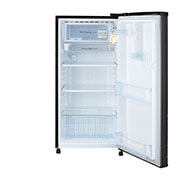 LG 185L, 3 Star, Ebony Regal Finish, Direct Cool Single Door Refrigerator, GL-B199OERD