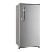LG  LG 185L, 3 Star, Shiny Steel Finish, Direct Cool Single Door Refrigerator, GL-B199OPZD