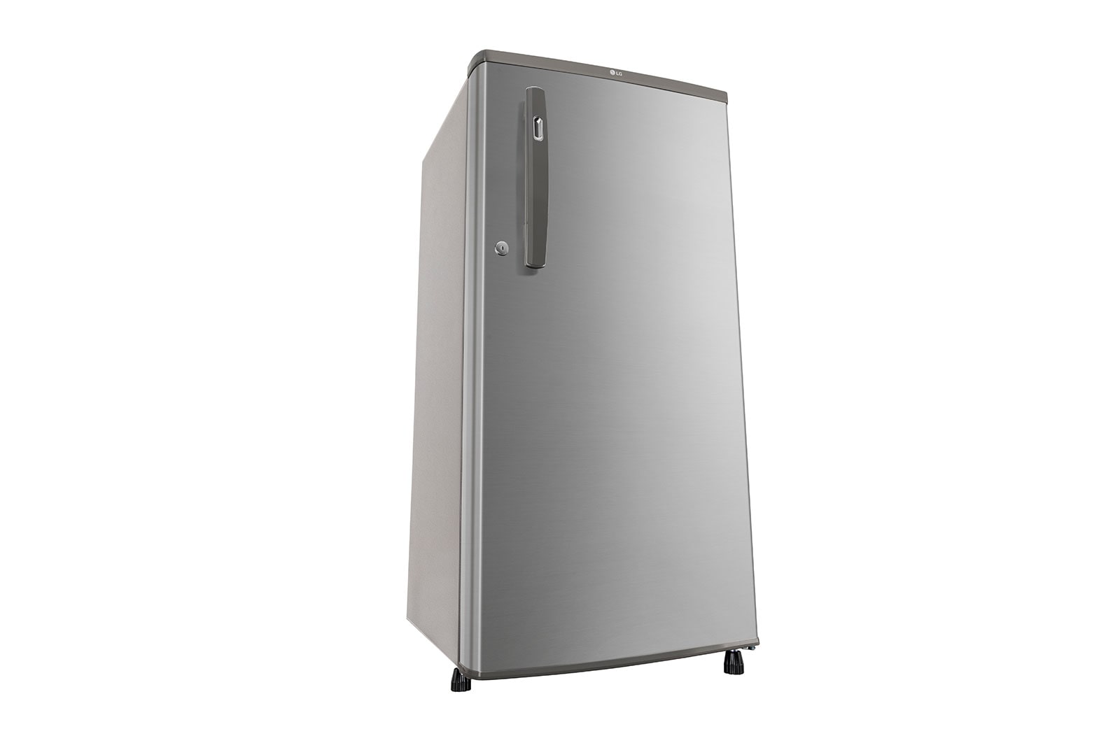 LG  LG 185L, 3 Star, Shiny Steel Finish, Direct Cool Single Door Refrigerator, GL-B199OPZD