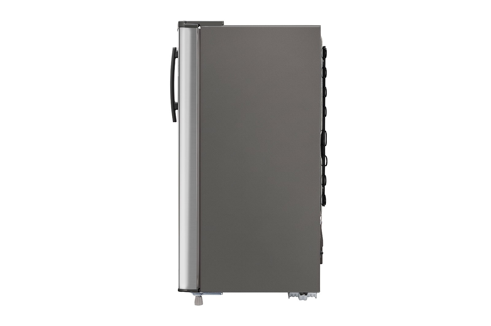 LG  LG 185L, 3 Star, Shiny Steel Finish, Direct Cool Single Door Refrigerator, GL-B199OPZD