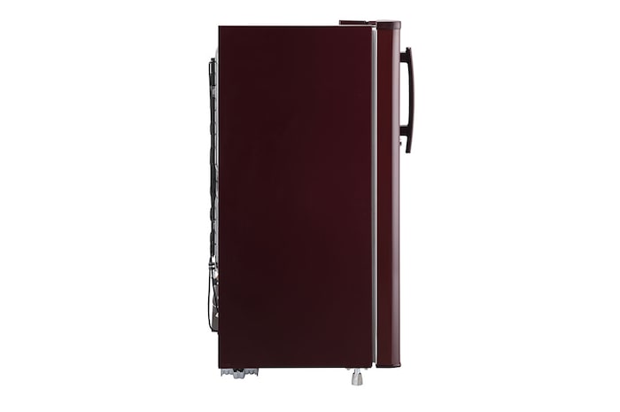 LG 185L, 1 Star, Scarlet Jasmine Finish, Direct Cool Single Door Refrigerator, GL-B199OSJB