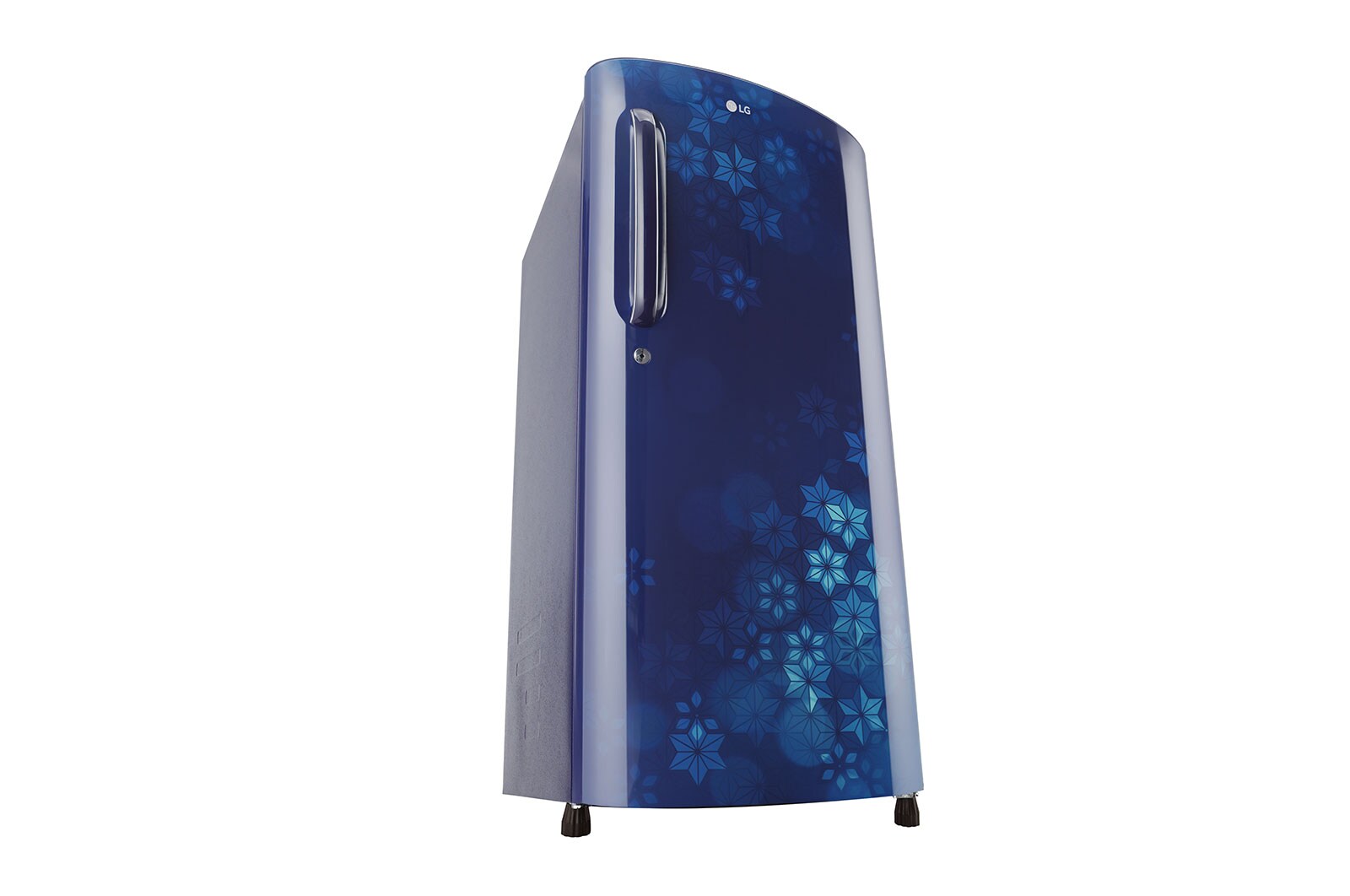 LG 185L, 3 Star, Blue Quartz Finish, Direct Cool Single Door Refrigerator, GL-B201ABQD