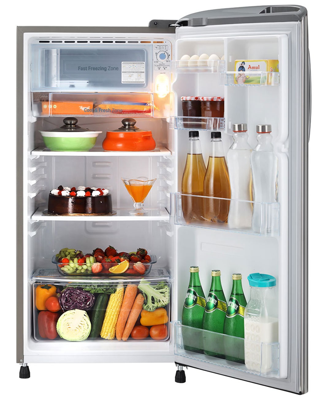 185L 3 Star Single Door Refrigerator - GL-B201APZD | LG IN