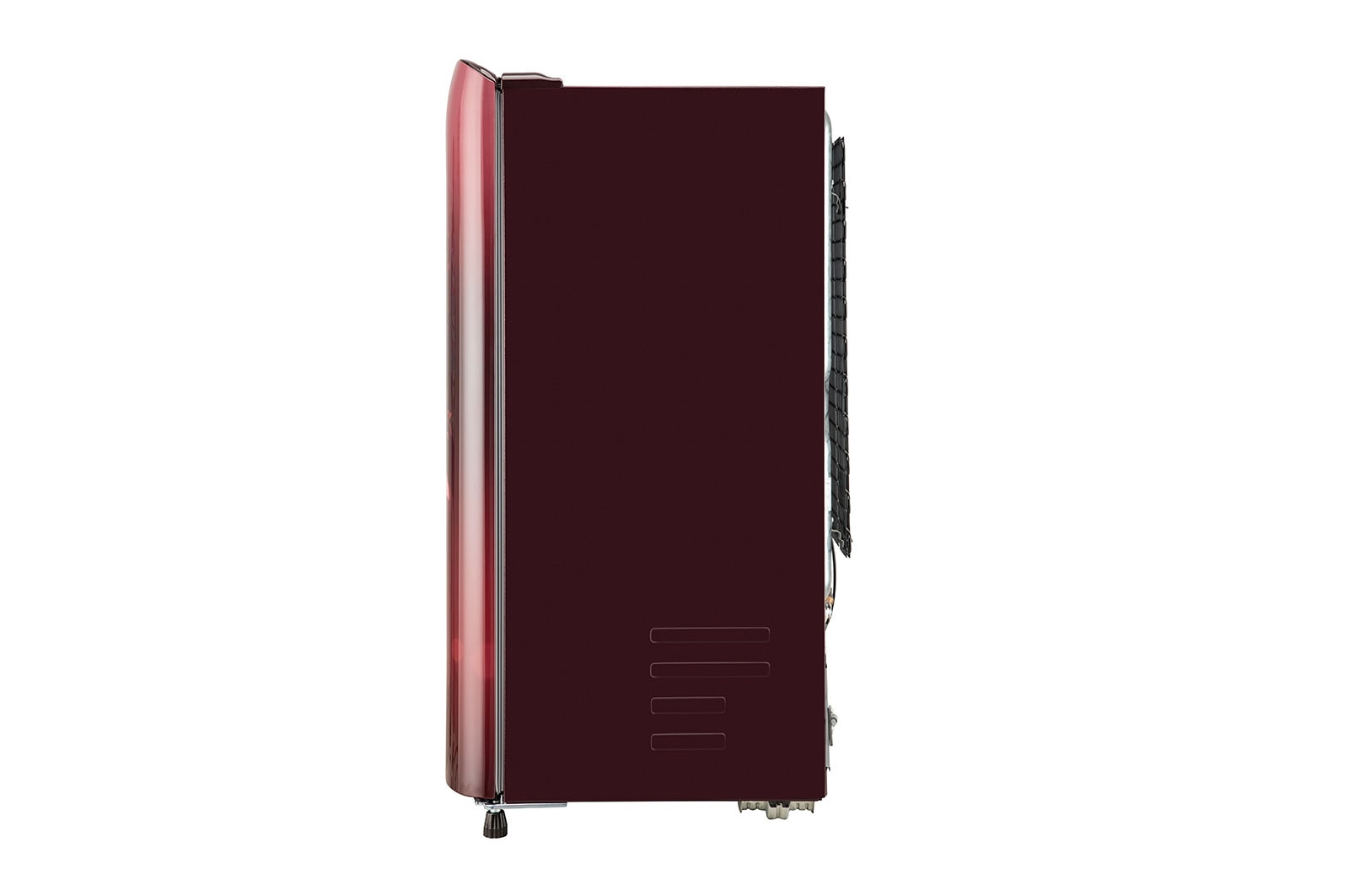 LG 185L, 3 Star, Scarlet Euphoria Finish, Direct Cool Single Door Refrigerator   , GL-B201ASED